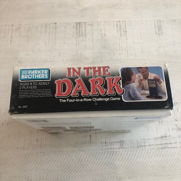 Vintage 1989 Parker Brothers In The Dark The Four in the Row Challenge Game - Picture 5 of 9